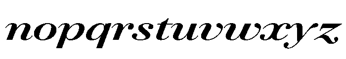 Agatha UltExpExtBdIta Ab73a17c Font LOWERCASE