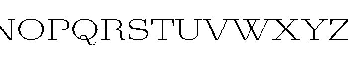 Agatha UltExpExtLt 1be0b990 Font UPPERCASE