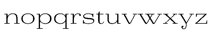 Agatha UltExpExtLt 1be0b990 Font LOWERCASE