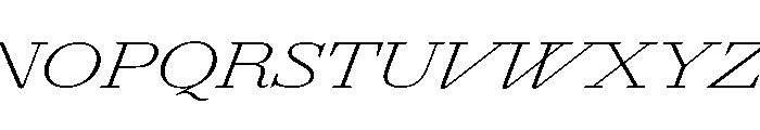Agatha UltExpExtLtIta 09b6ea91 Font UPPERCASE