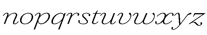 Agatha UltExpExtLtIta 09b6ea91 Font LOWERCASE