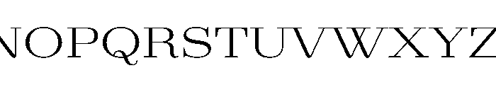 Agatha UltExpLight C308035f Font UPPERCASE