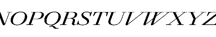 Agatha UltExpMedIta 0b3db3c5 Font UPPERCASE