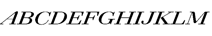 Agatha UltExpSemBdIta F57d83bd Font UPPERCASE