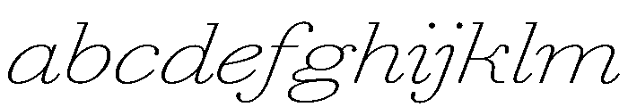 Agatha UltExpThinIta 24a94326 FONT