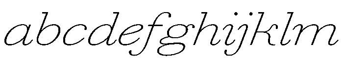 Agatha UltExpThinIta 8b436632 FONT