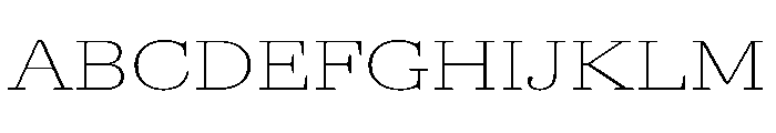 Agatha UltraExpandedThin 1bf5d05b Font UPPERCASE