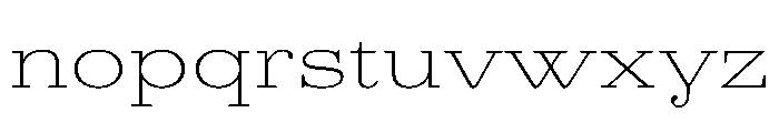Agatha UltraExpandedThin 1bf5d05b Font LOWERCASE