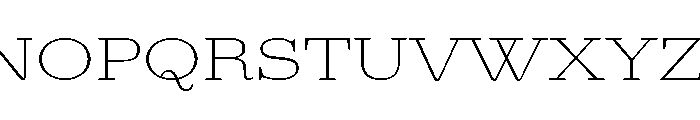 Agatha UltraExpandedThin Fb4a5229 Font UPPERCASE