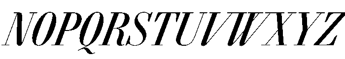 Agatha XCnMdContrastIt E1374f08 Font UPPERCASE