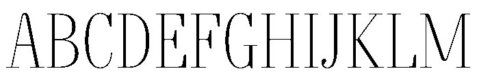 Agatha XCnThContrast 24864af2 Font UPPERCASE