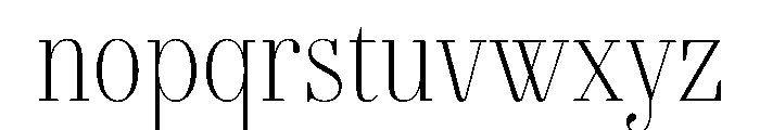 Agatha XCnThContrast 818930a9 Font LOWERCASE