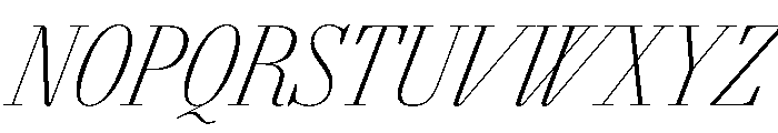 Agatha XCnThContrastIt 5bab5386 Font UPPERCASE