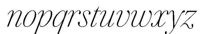 Agatha XCnThContrastIt 5bab5386 Font LOWERCASE