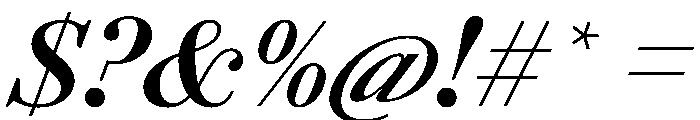 AgathaItalicVAR BoldItalic Instance Font OTHER CHARS
