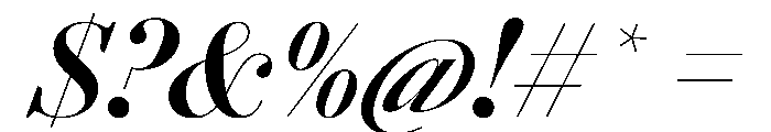 AgathaItalicVAR CondensedBoldContrastItalic Instance Font OTHER CHARS