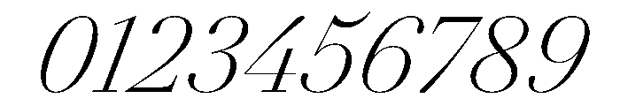 AgathaItalicVAR CondensedExtraLightContrastItalic Instance Font OTHER CHARS