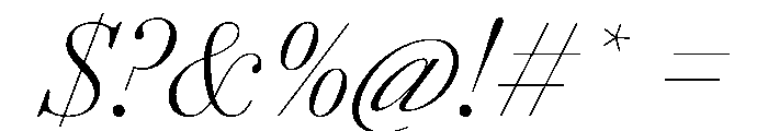 AgathaItalicVAR CondensedExtraLightContrastItalic Instance Font OTHER CHARS