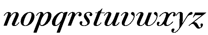 AgathaItalicVAR CondensedSemiBoldItalic Instance Cfe47e4a Font LOWERCASE