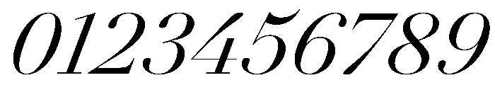 AgathaItalicVAR ContrastItalic Instance Font OTHER CHARS