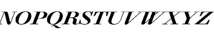 AgathaItalicVAR ExpandedBlackItalic Instance E7875a82 Font UPPERCASE