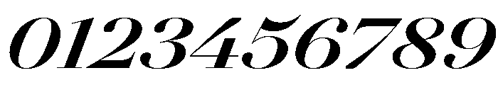 AgathaItalicVAR ExpandedExtraBoldContrastItalic Instance Font OTHER CHARS