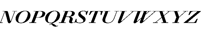 AgathaItalicVAR ExpandedExtraBoldItalic Instance F29713cd Font UPPERCASE