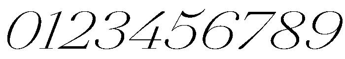 AgathaItalicVAR ExpandedExtraLightContrastItalic Instance Font OTHER CHARS