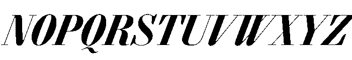 AgathaItalicVAR ExtraCondensedBlackContrastItalic Instance Faa6dc9e Font UPPERCASE