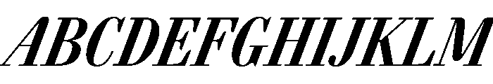 AgathaItalicVAR ExtraCondensedBoldItalic Instance E80549a1 Font UPPERCASE