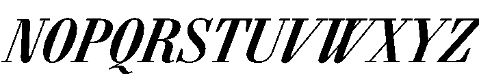 AgathaItalicVAR ExtraCondensedBoldItalic Instance E80549a1 Font UPPERCASE