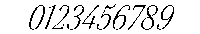 AgathaItalicVAR ExtraCondensedExtraLightItalic Instance Font OTHER CHARS