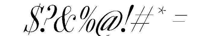AgathaItalicVAR ExtraCondensedLightContrastItalic Instance Font OTHER CHARS