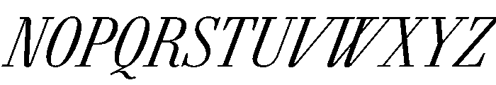 AgathaItalicVAR ExtraCondensedLightItalic Instance E9b617b2 Font UPPERCASE