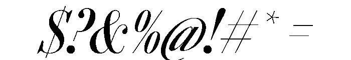 AgathaItalicVAR ExtraCondensedMediumContrastItalic Instance Font OTHER CHARS