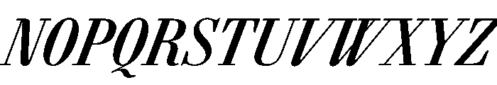 AgathaItalicVAR ExtraCondensedSemiBoldItalic Instance C9cd174c Font UPPERCASE