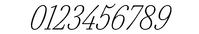 AgathaItalicVAR ExtraCondensedThinItalic Instance Font OTHER CHARS