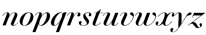 AgathaItalicVAR SemiBoldContrastItalic Instance 0bdb0e5f Font LOWERCASE
