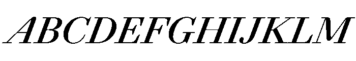 AgathaItalicVAR SemiBoldItalic Instance D44119f2 Font UPPERCASE