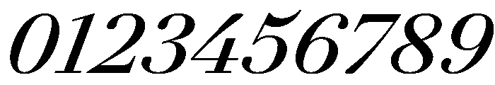 AgathaItalicVAR SemiBoldItalic Instance Font OTHER CHARS