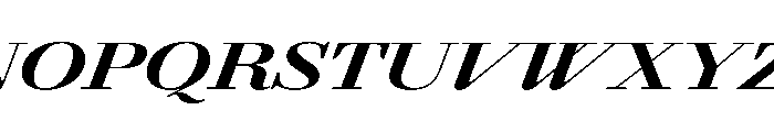 AgathaItalicVAR UltraExpandedBlackItalic Instance 83aeed71 Font UPPERCASE