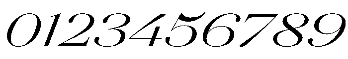 AgathaItalicVAR UltraExpandedContrastItalic Instance Font OTHER CHARS