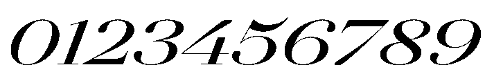 AgathaItalicVAR UltraExpandedSemiBoldContrastItalic Instance Font OTHER CHARS