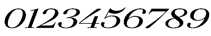 AgathaItalicVAR UltraExpandedSemiBoldItalic Instance Font OTHER CHARS