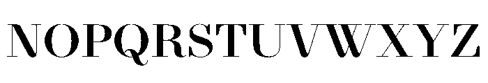 AgathaVAR BoldContrast Instance Font UPPERCASE
