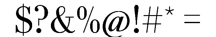 AgathaVAR Condensed Instance Font OTHER CHARS