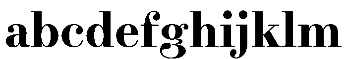 AgathaVAR CondensedBlack Instance FONT
