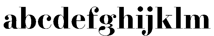 AgathaVAR CondensedBlackContrast Instance FONT