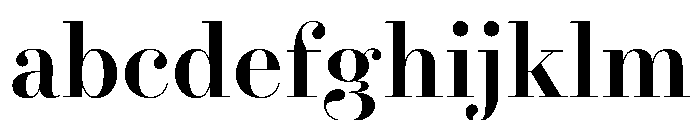 AgathaVAR CondensedBoldContrast Instance FONT