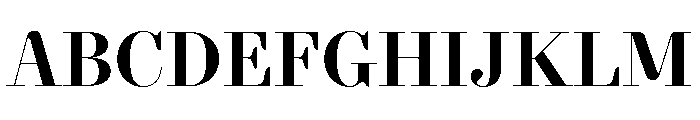 AgathaVAR CondensedExtraBoldContrast Instance Font UPPERCASE